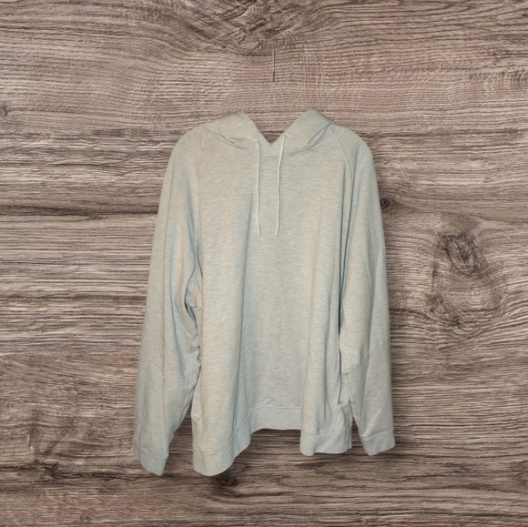 Lululemon City Sweat Pullover Hoodie Heathered Ultra Light Grey / Sea Salt - Picture 4 of 6